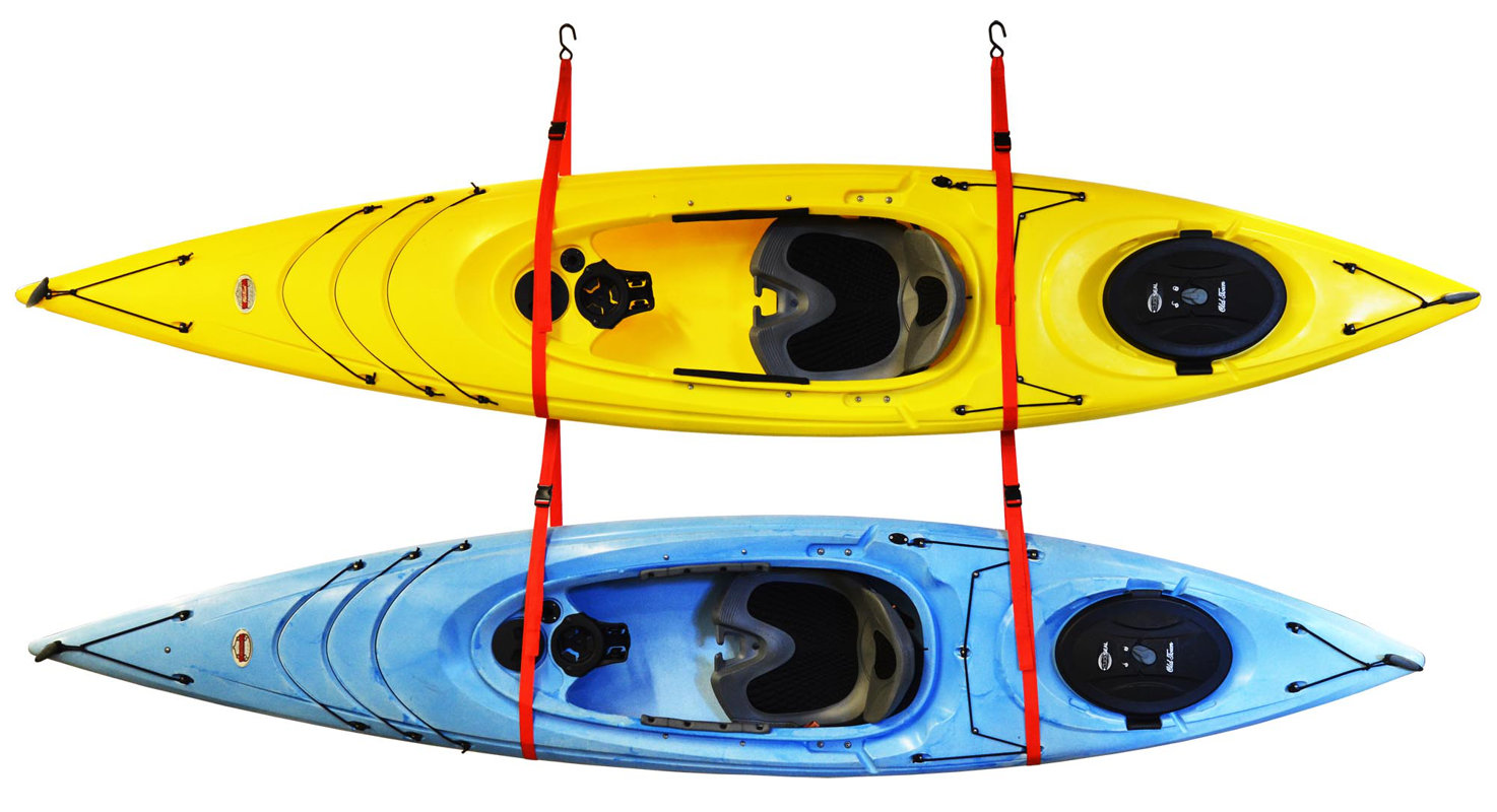 Malone Auto Racks SlingTwo™ Double Kayak Storage System Ceiling/Wall